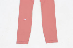 LULULEMON PINK JERSEY LEGGINGS US 0 UK 4