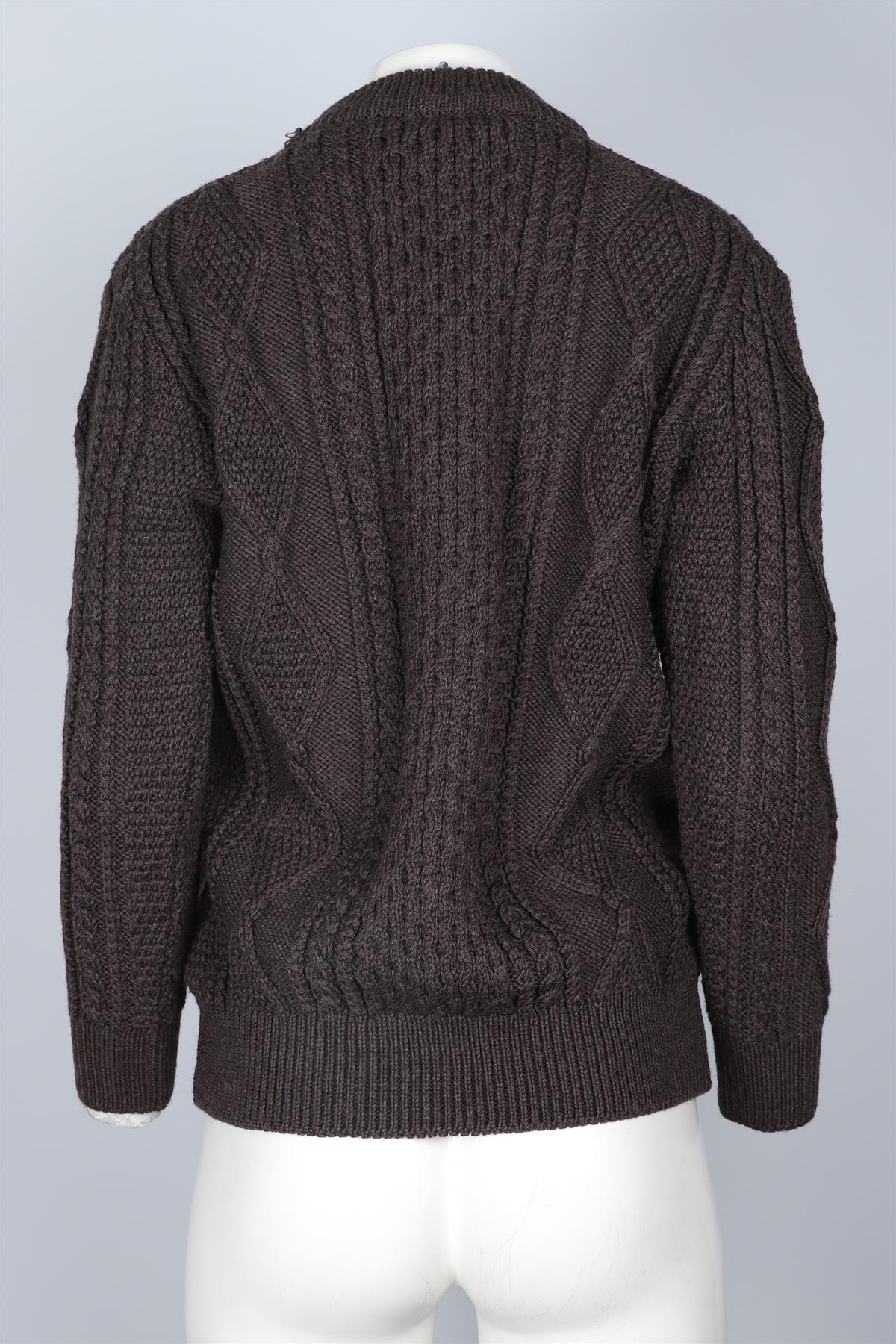MARC JACOBS BROWN WOOL SWEATER SMALL