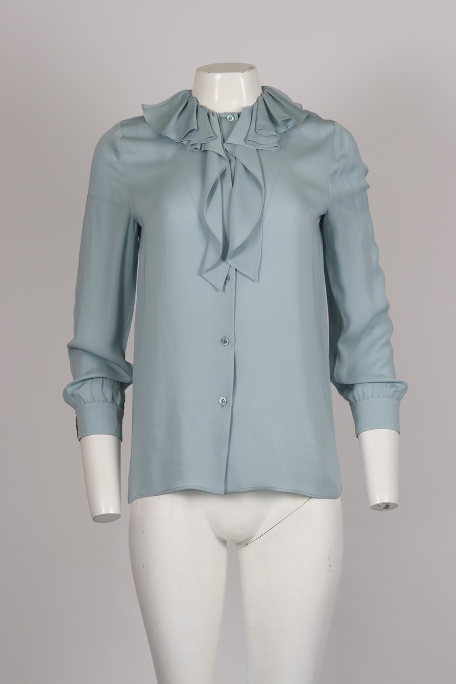 GUCCI SILK SHIRT IT 38 UK 6