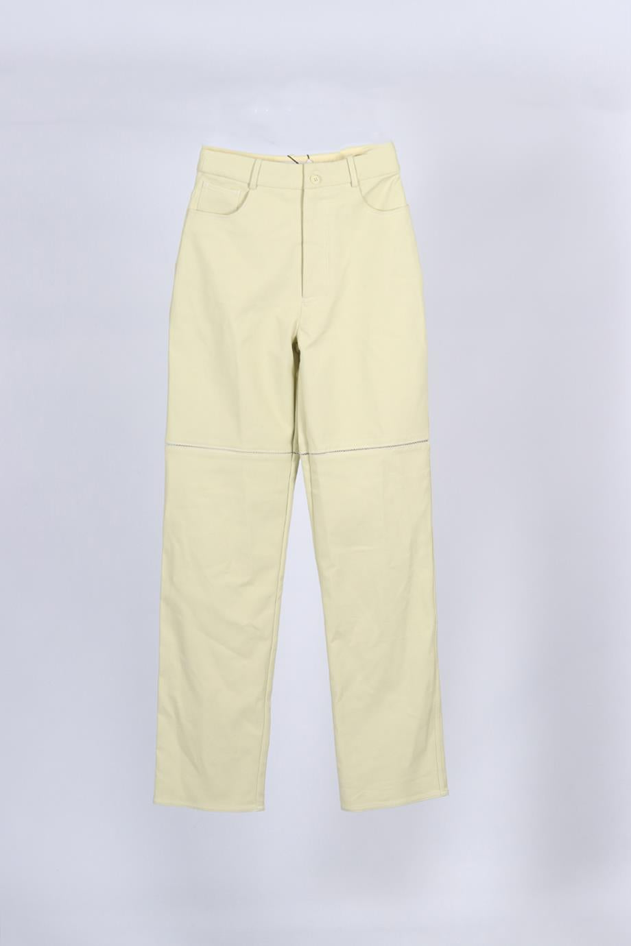 SIR THE LABEL COTTON BLEND STRAIGHT LEG PANTS UK 6