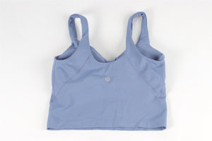 LULULEMON BLUE SPORTS BRA US 4 UK 8