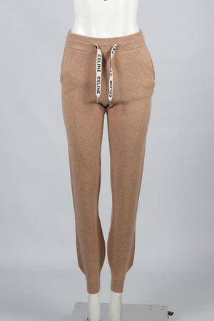 CELINE WOOL AND CASHMERE BLEND PANTS XSMALL