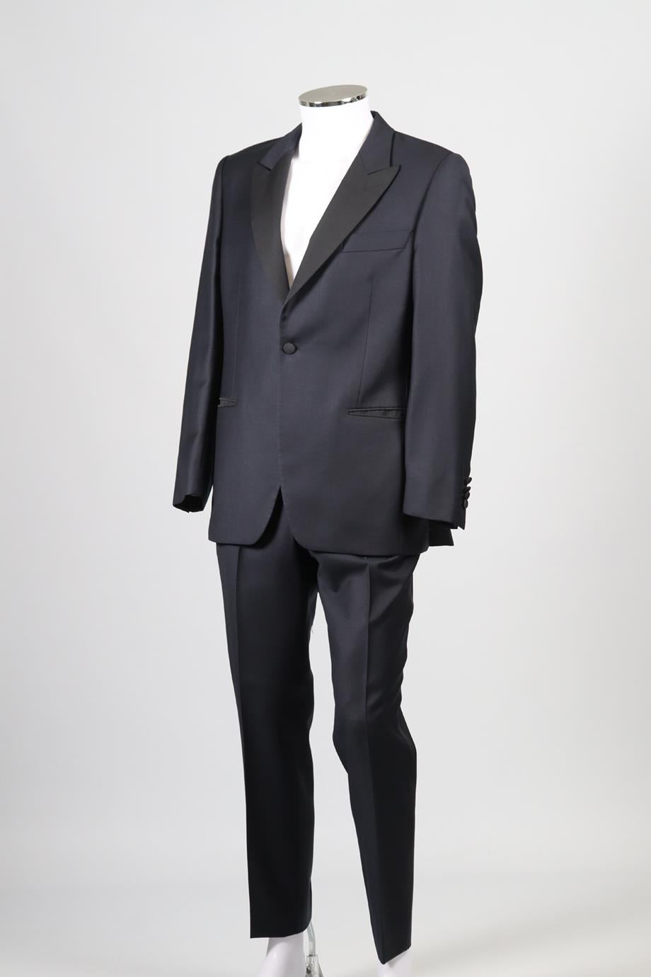 GIEVES & HAWKES MEN'S WOOL TWO PIECE SUIT W34