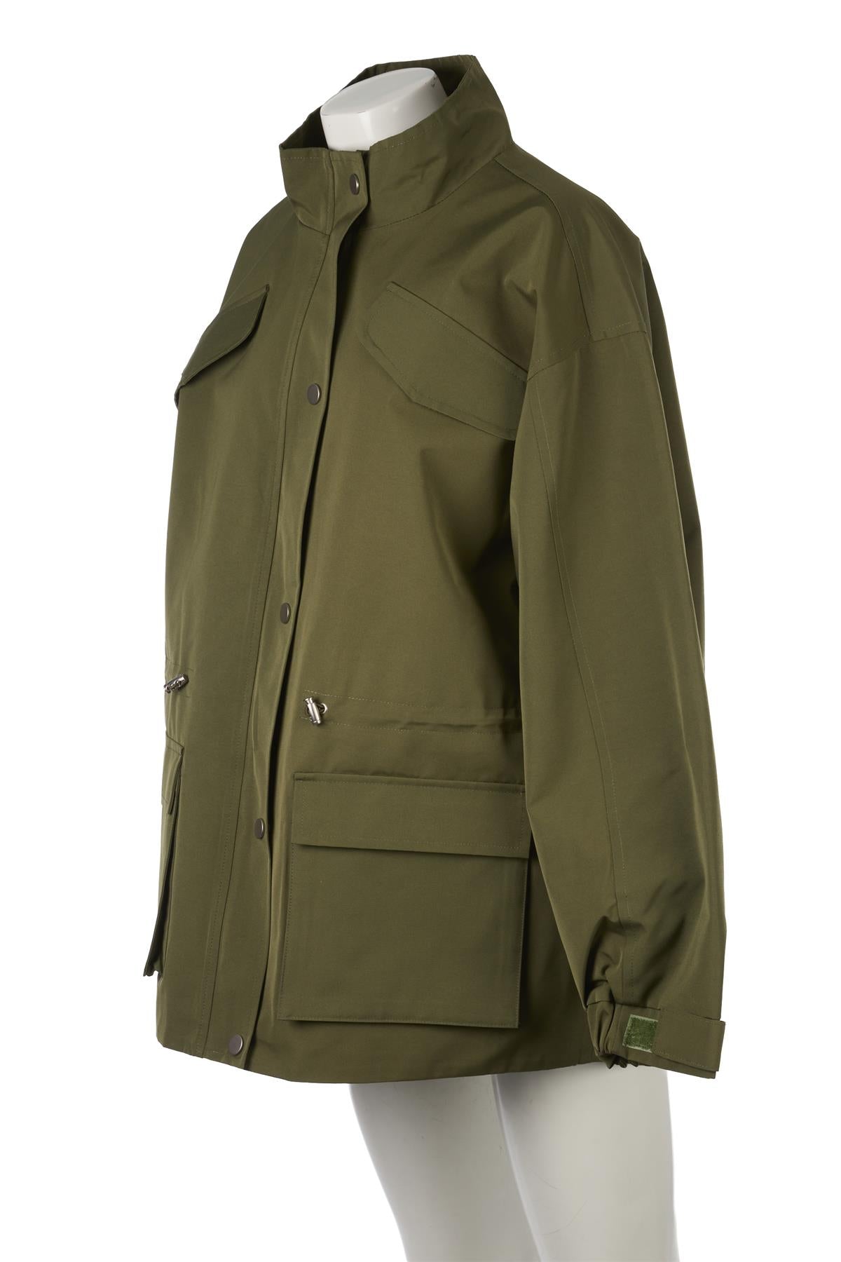 MEOTINE GREEN TRACEY SHELL JACKET XSMALL