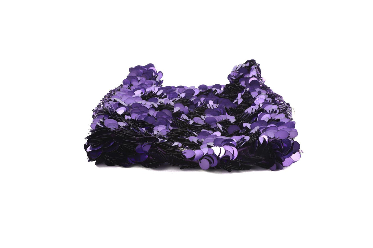 ANYA HINDMARCH PURPLE DAIRY MILK TOTE BAG