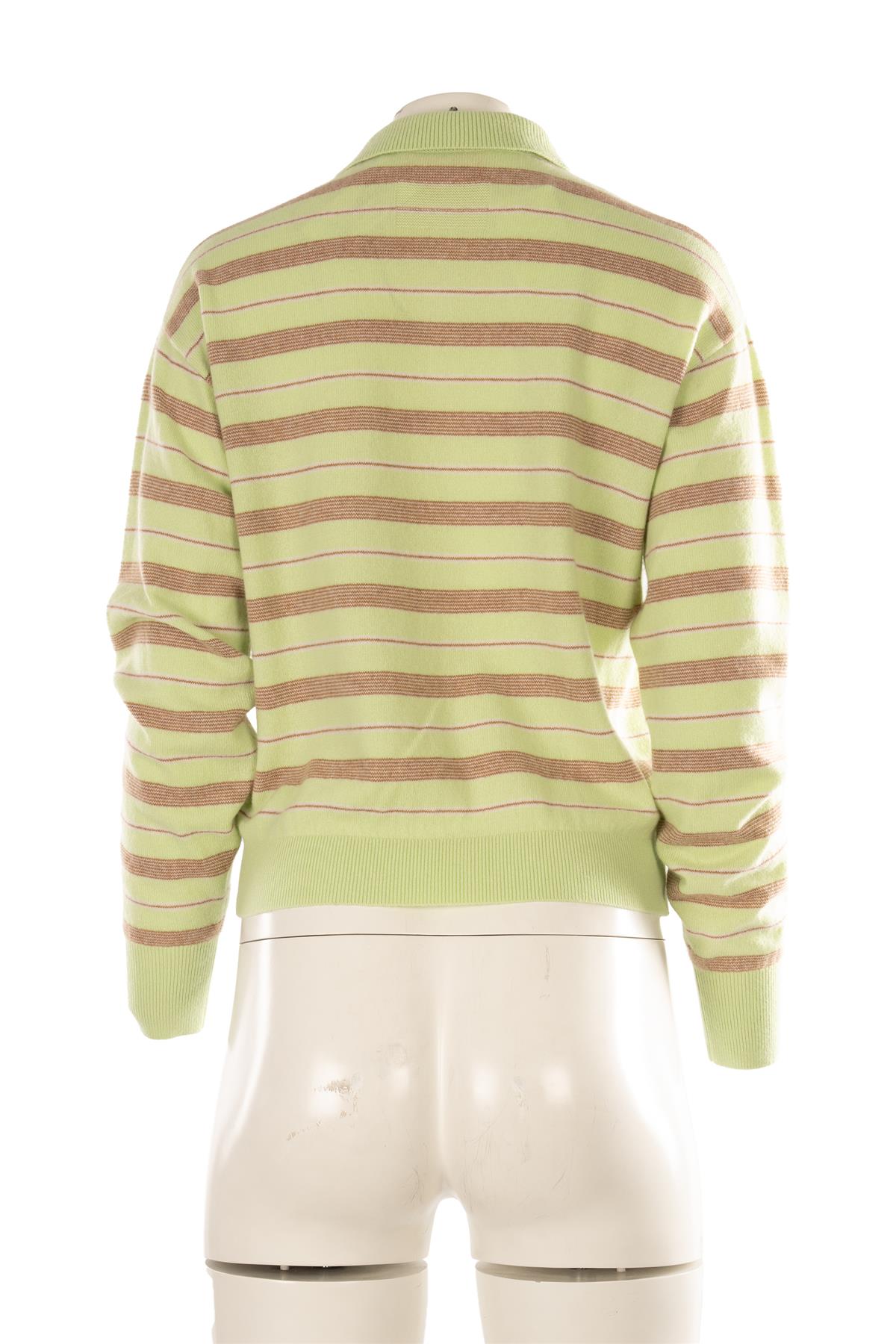 GUEST IN RESIDENCE GREEN CASHMERE SWEATER SMALL