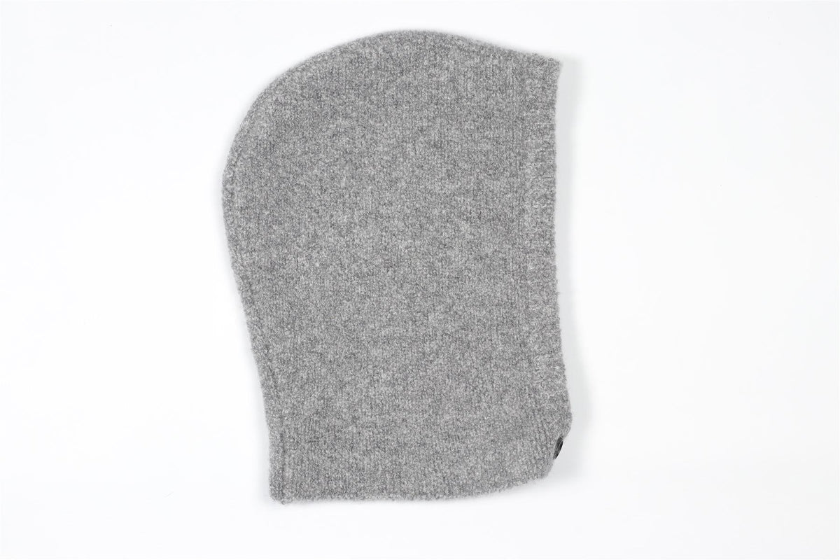 LISA YANG GREY CASHMERE BALACLAVA ONE SIZE
