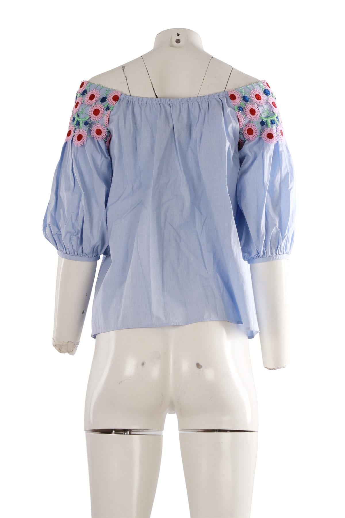 BLUE COTTON TOP