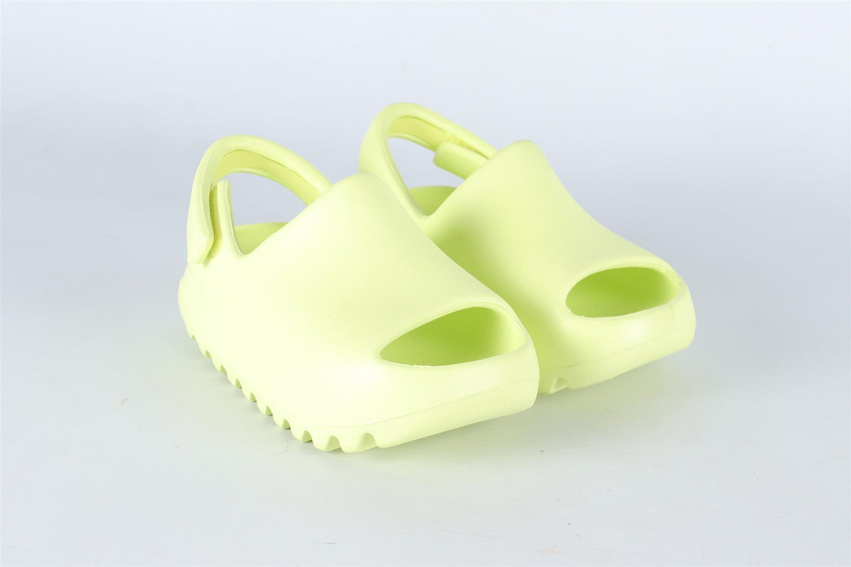 ADIDAS YEEZY YELLOW BABY GIRLS RUBBER SANDALS EU 23 UK 6 US 6