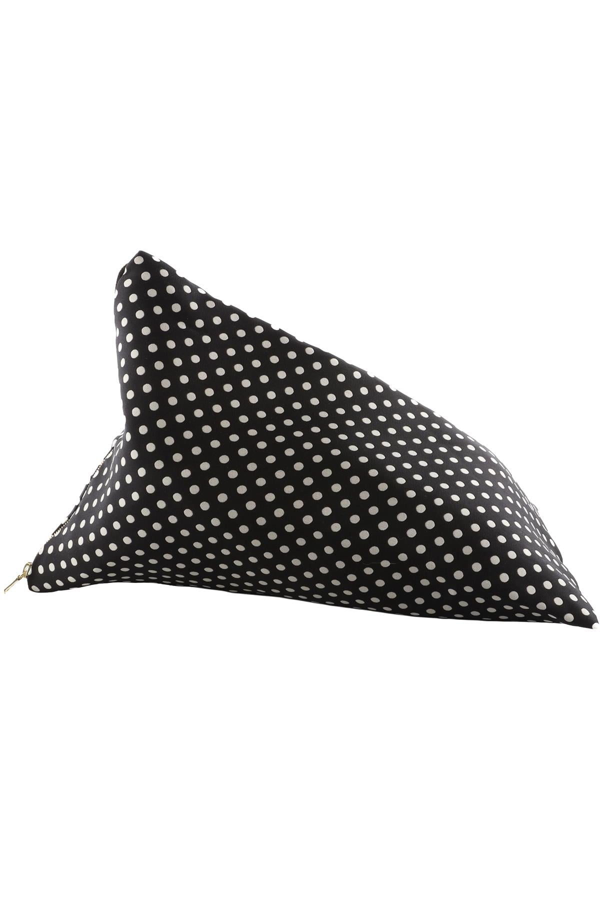 ONE/OF by Patricia Voto Black Satin Clutch