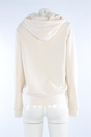 AVIATOR NATION CREAM COTTON HOODIE SMALL