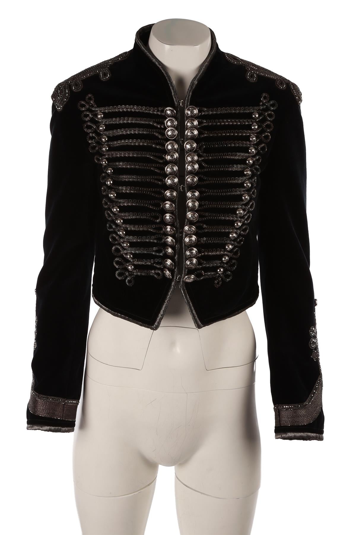 BLUE VELVET JACKET