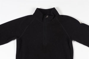 MONCLER BLACK KIDS BOYS FLEECE TOP 6 YEARS