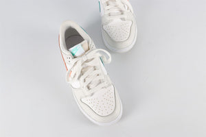NIKE WHITE DUNK TROPICAL TWIST SNEAKERS EU 38.5 UK 5.5 US 6
