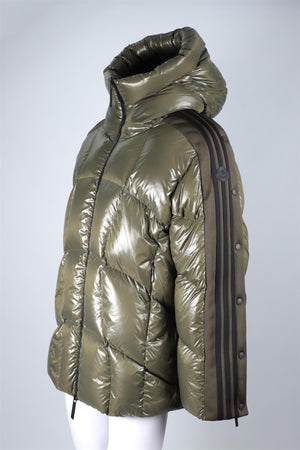 MONCLER GENIUS + ADIDAS ORIGINALS GREEN MEN'S PADDED DOWN JACKET UK/US 40