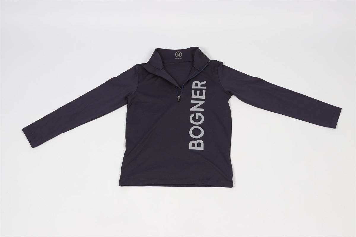 BOGNER BLUE KIDS BOYS JERSEY TOP 8-9 YEARS