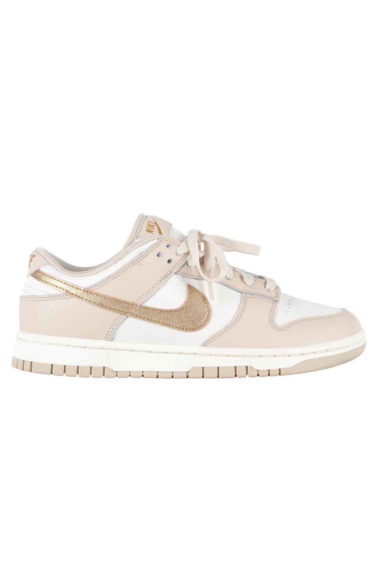 NIKE BEIGE DUNK GOLD SWOOSH SNEAKERS EU 39 UK 5.5 US 8