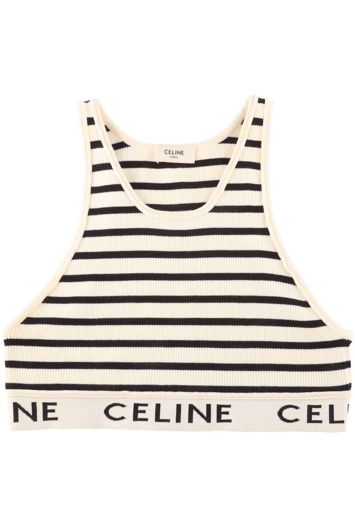 CELINE CREAM COTTON TOP SMALL