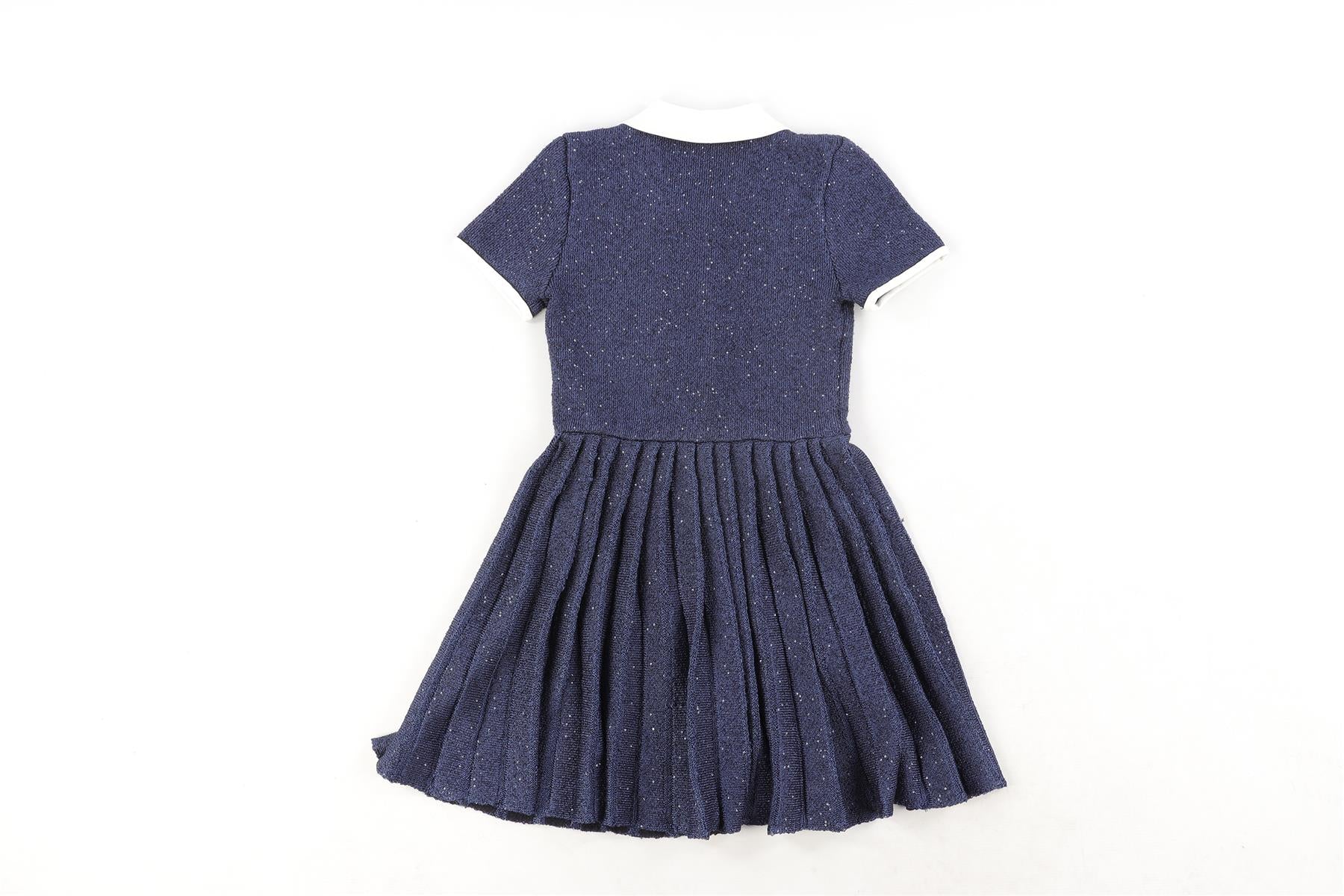 SELF-PORTRAIT BLUE KIDS GIRLS DRESS 10-12 YEARS