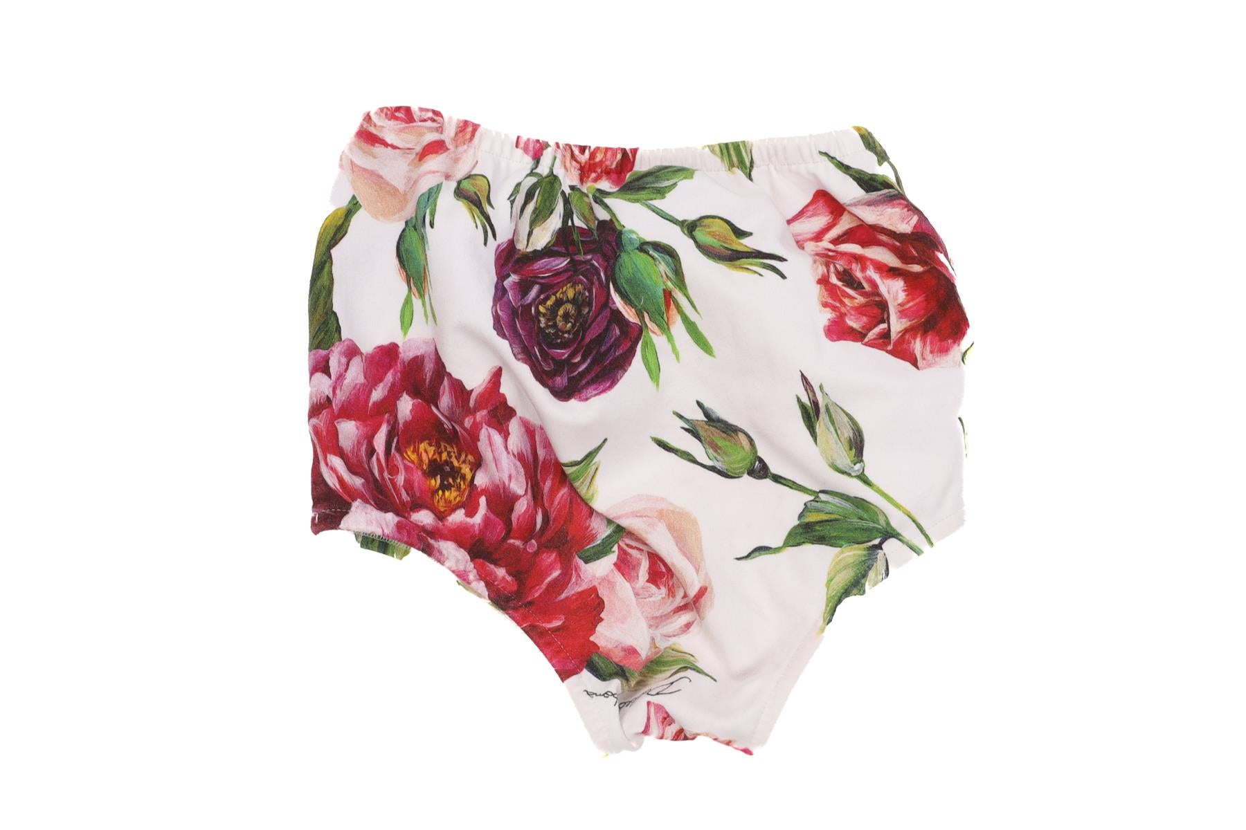 DOLCE & GABBANA PINK BABY GIRL DRESS AND BLOOMERS SET 12-18 MONTHS