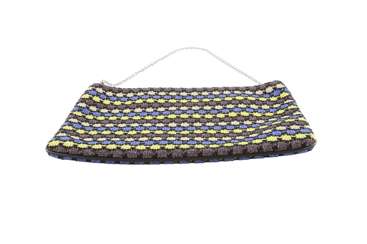 M MISSONI MULTI CROCHET SHOULDER BAG