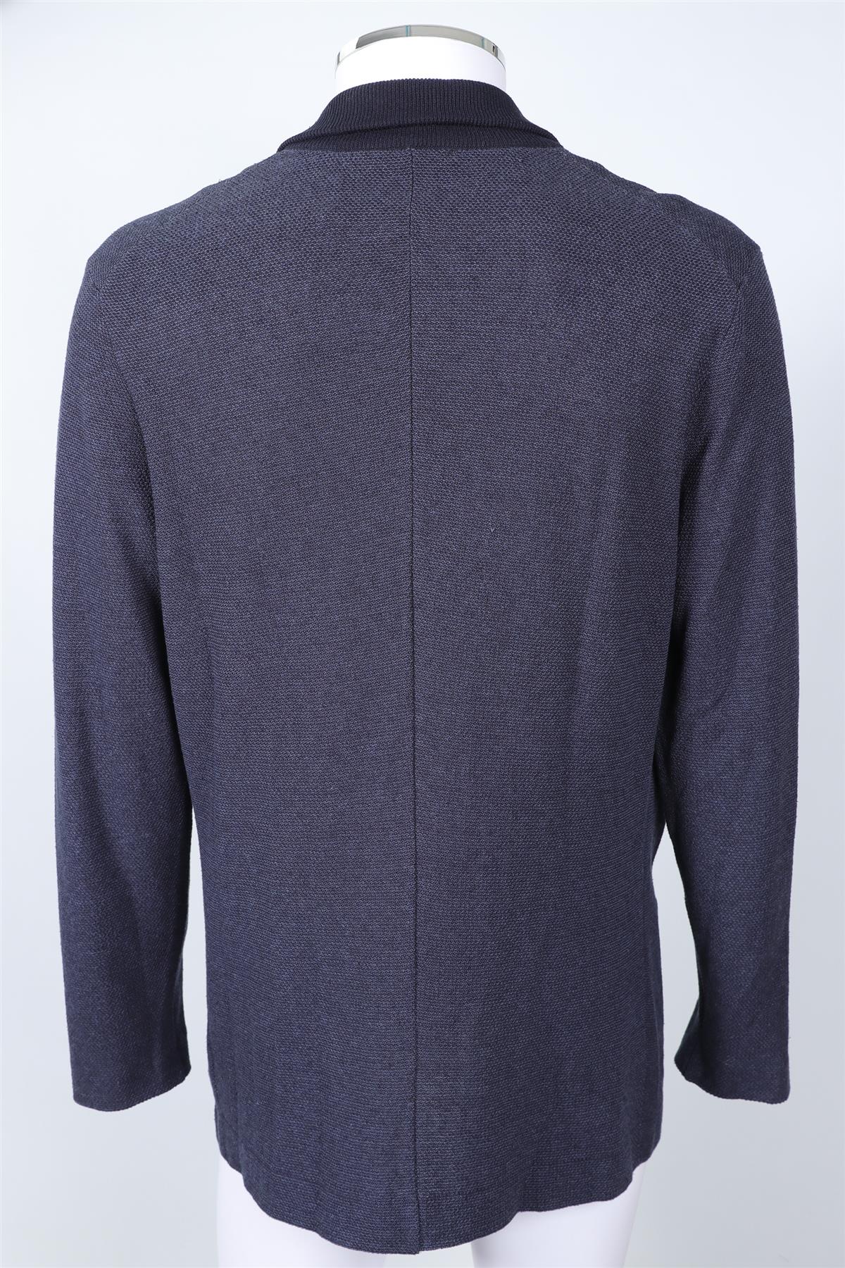 LORO PIANA BLUE MEN'S CASHMERE BLAZER IT 56 UK 46