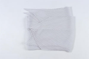 PLEATS PLEASE ISSEY MIYAKE BLUE SCARF ONE SIZE