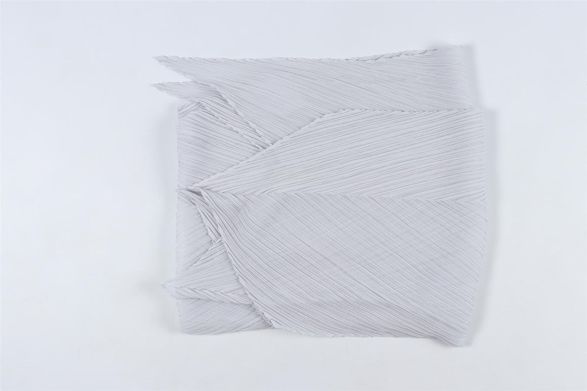 PLEATS PLEASE ISSEY MIYAKE BLUE SCARF ONE SIZE