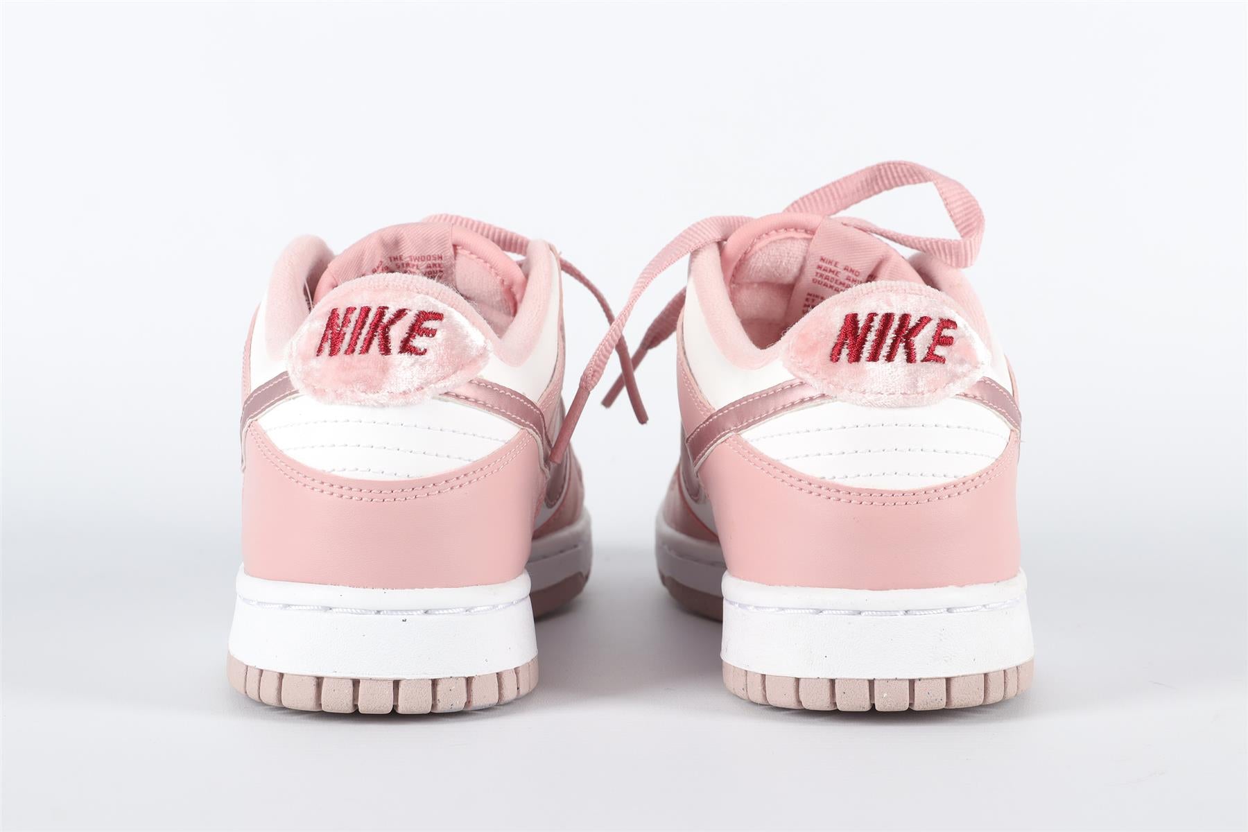 NIKE PINK DUNK PINK VELVET SNEAKERS EU 38.5 UK 5.5 US 6