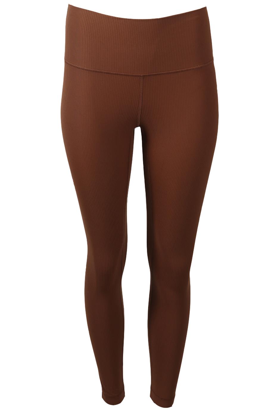 LULULEMON RIBBED JERSEY LEGGINGS US 6 UK 10