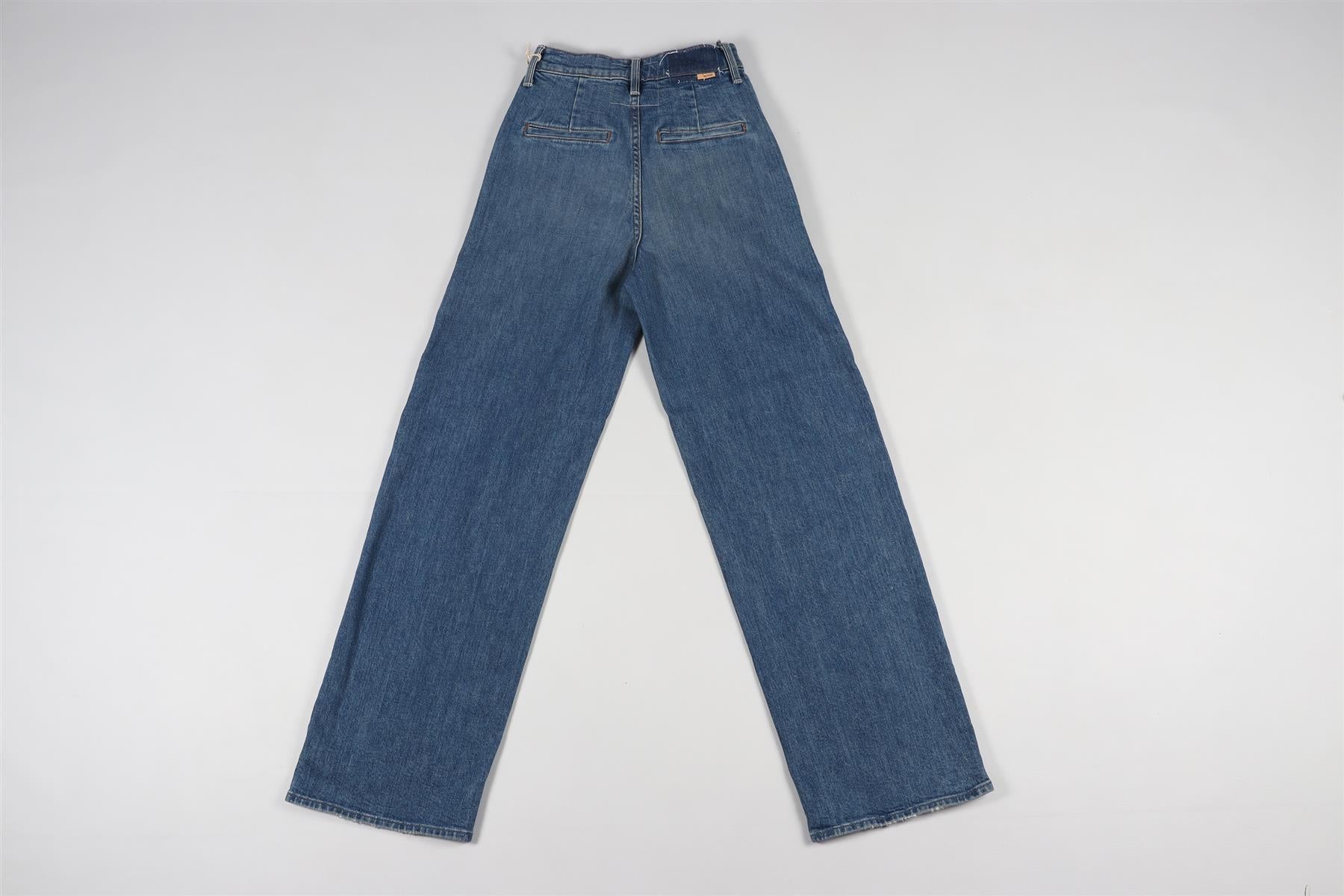 MOTHER BLUE WIDE LEG JEANS W24