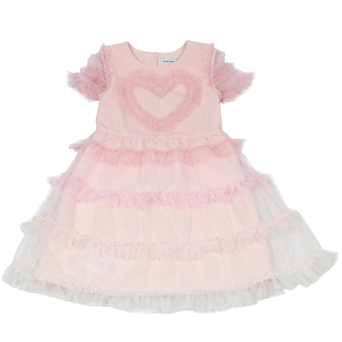 SELF-PORTRAIT PINK KIDS GIRLS TULLE DRESS 10-12 YEARS