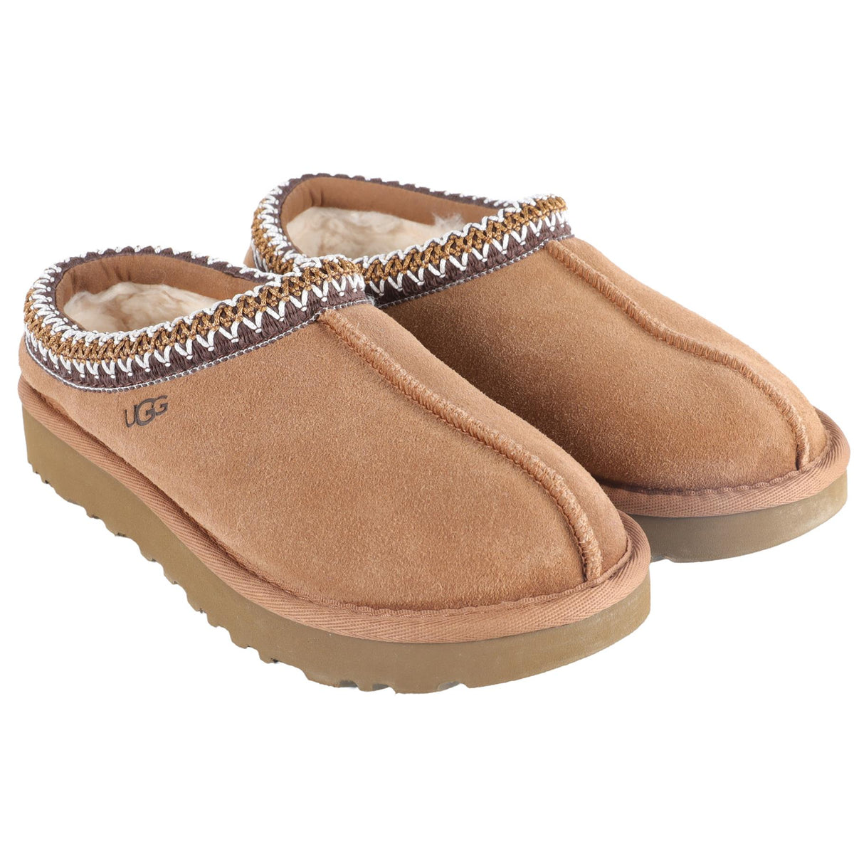 UGG AUSTRALIA TAN KIDS GIRLS SLIPPERS EU 36 UK 3 US 5