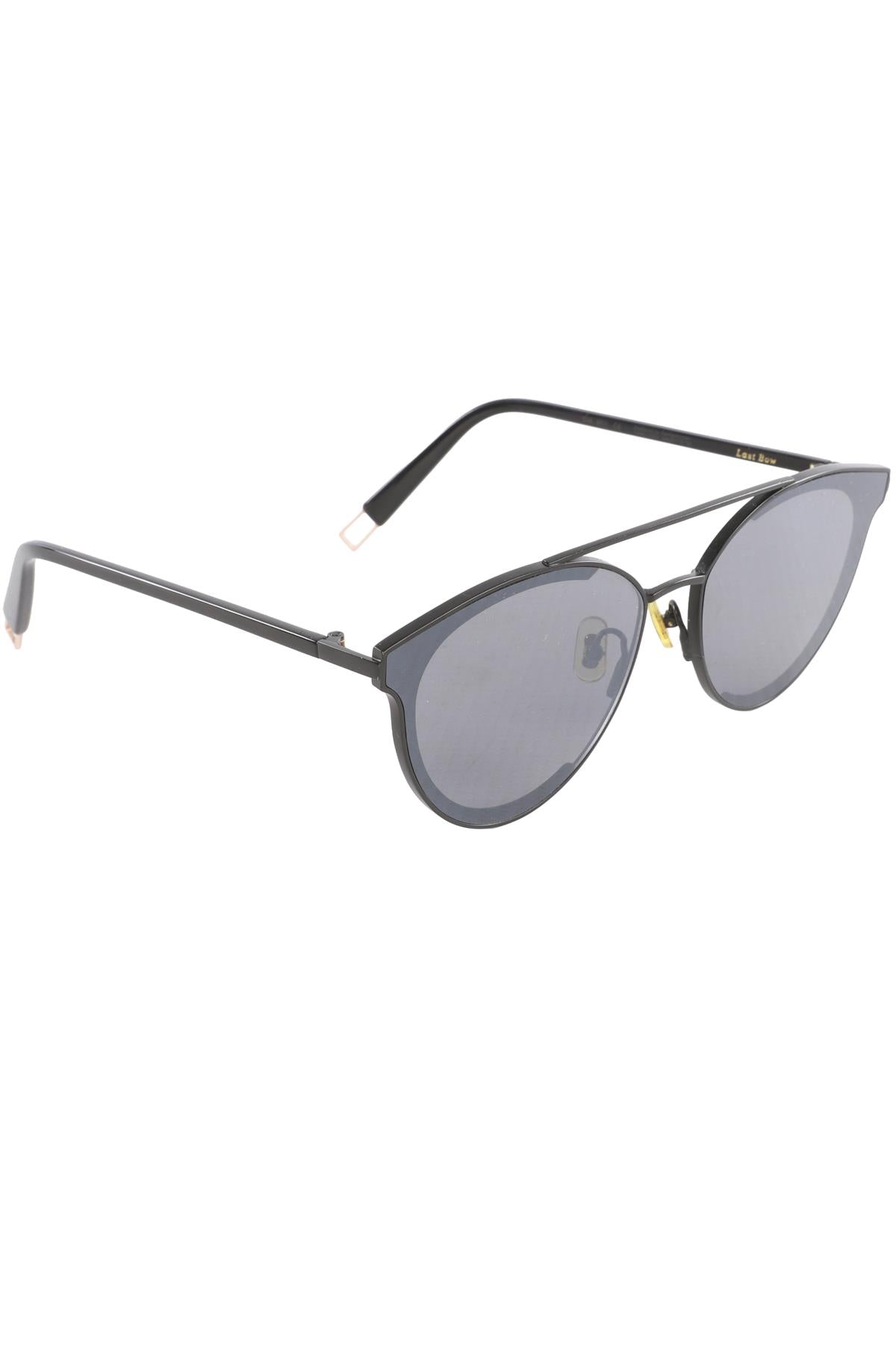 GENTLE MONSTER BLACK ROUND FRAME METAL SUNGLASSES