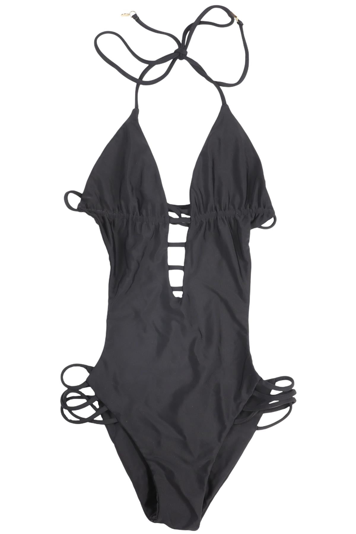TORI PRAVER BLACK SWIMSUIT SMALL