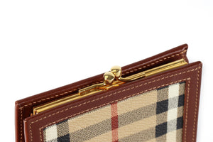 Burberry Brown Leather Wallet