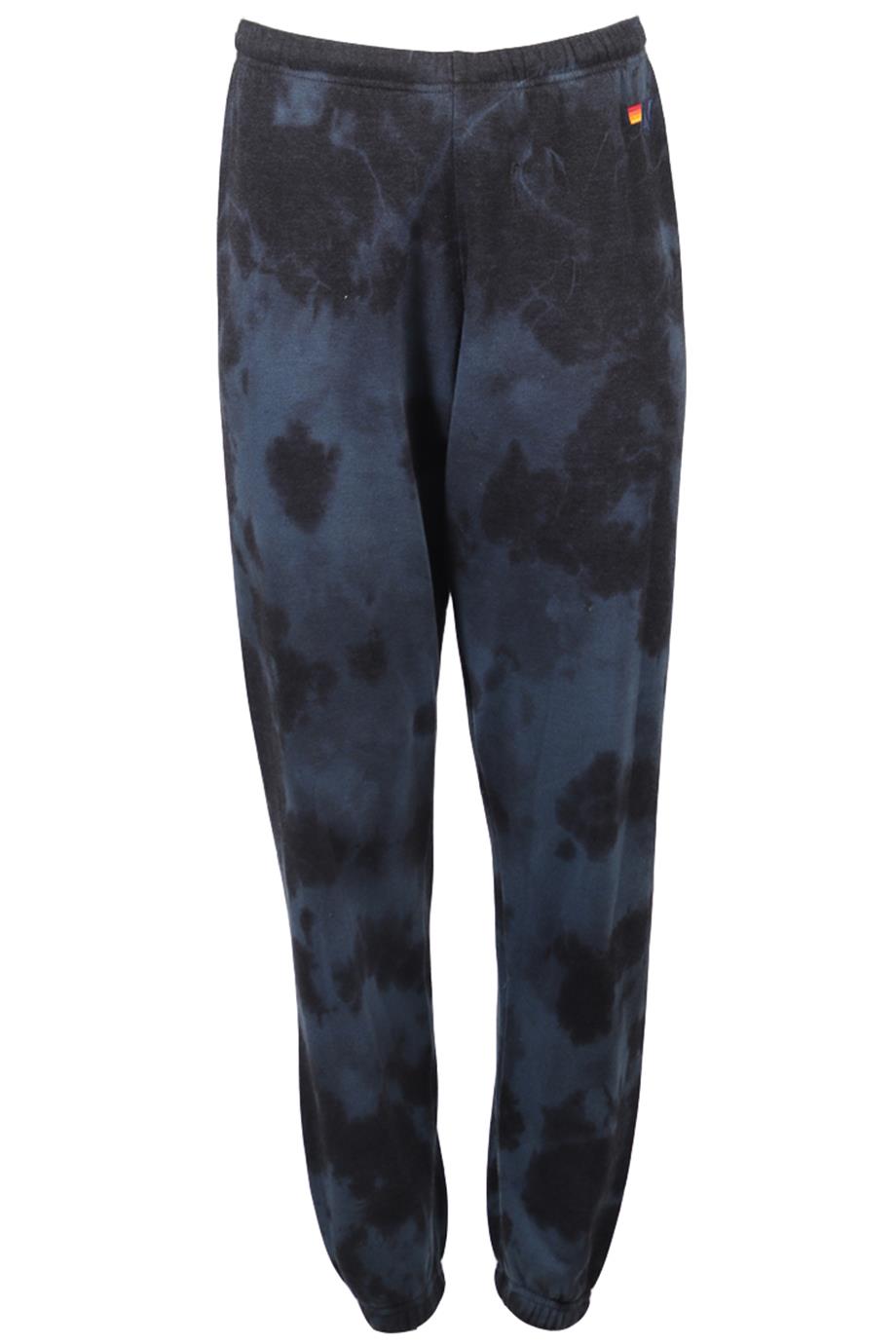 AVIATOR NATION COTTON BLEND TRACK PANTS MEDIUM
