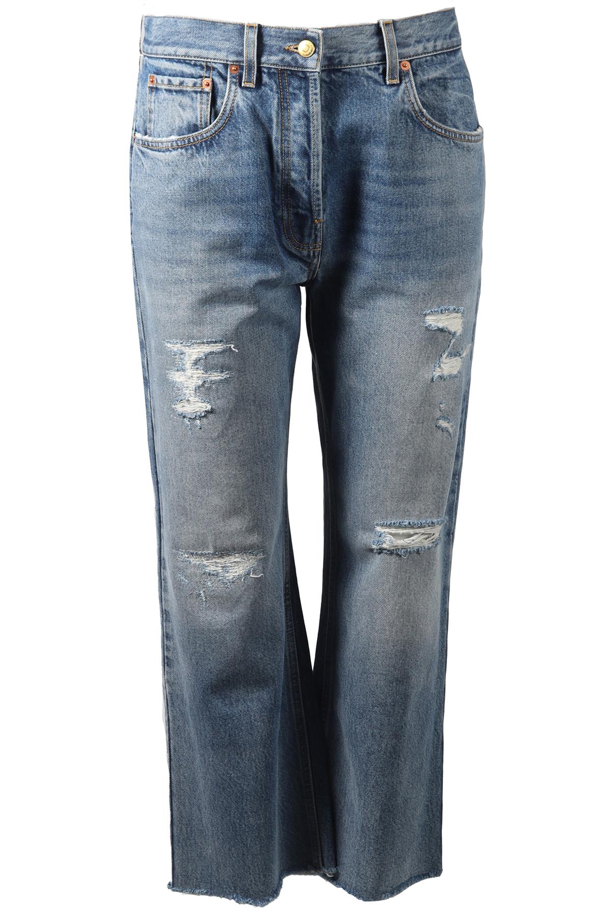 GUCCI HIGH RISE STRAIGHT LEG JEANS XLARGE