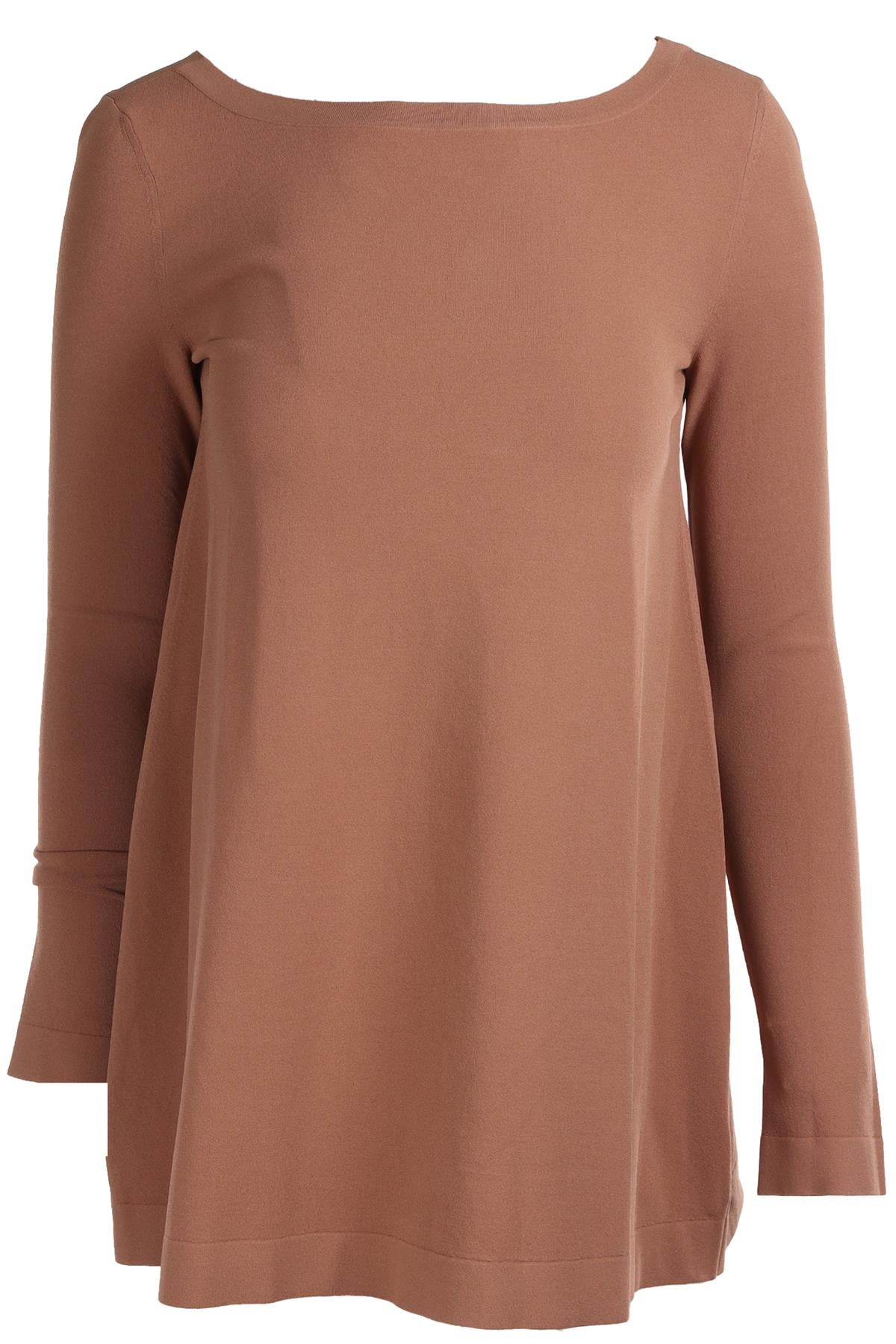 ALAÏA BEIGE KNIT TOP FR 38 UK 10