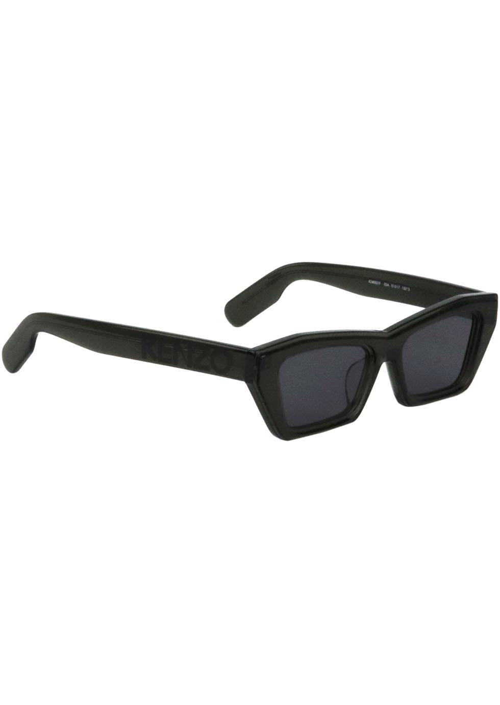 KENZO RECTANGLE FRAME ACETATE SUNGLASSES