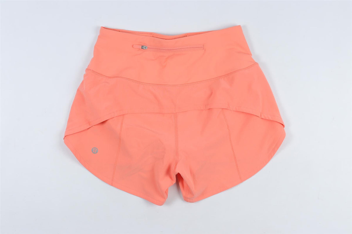 LULULEMON ORANGE SHORTS US 0 UK 4