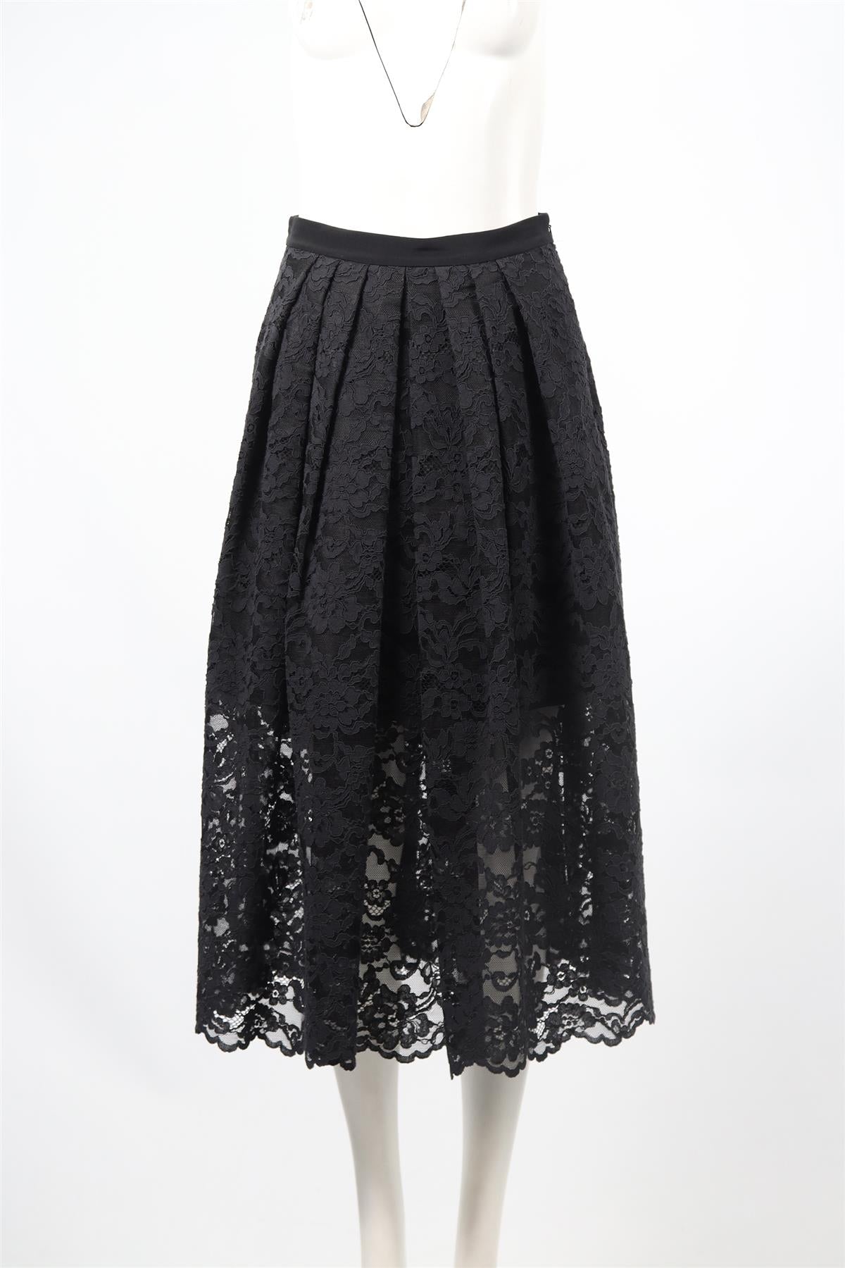 TIBI LACE MAXI SKIRT US 4 UK 8