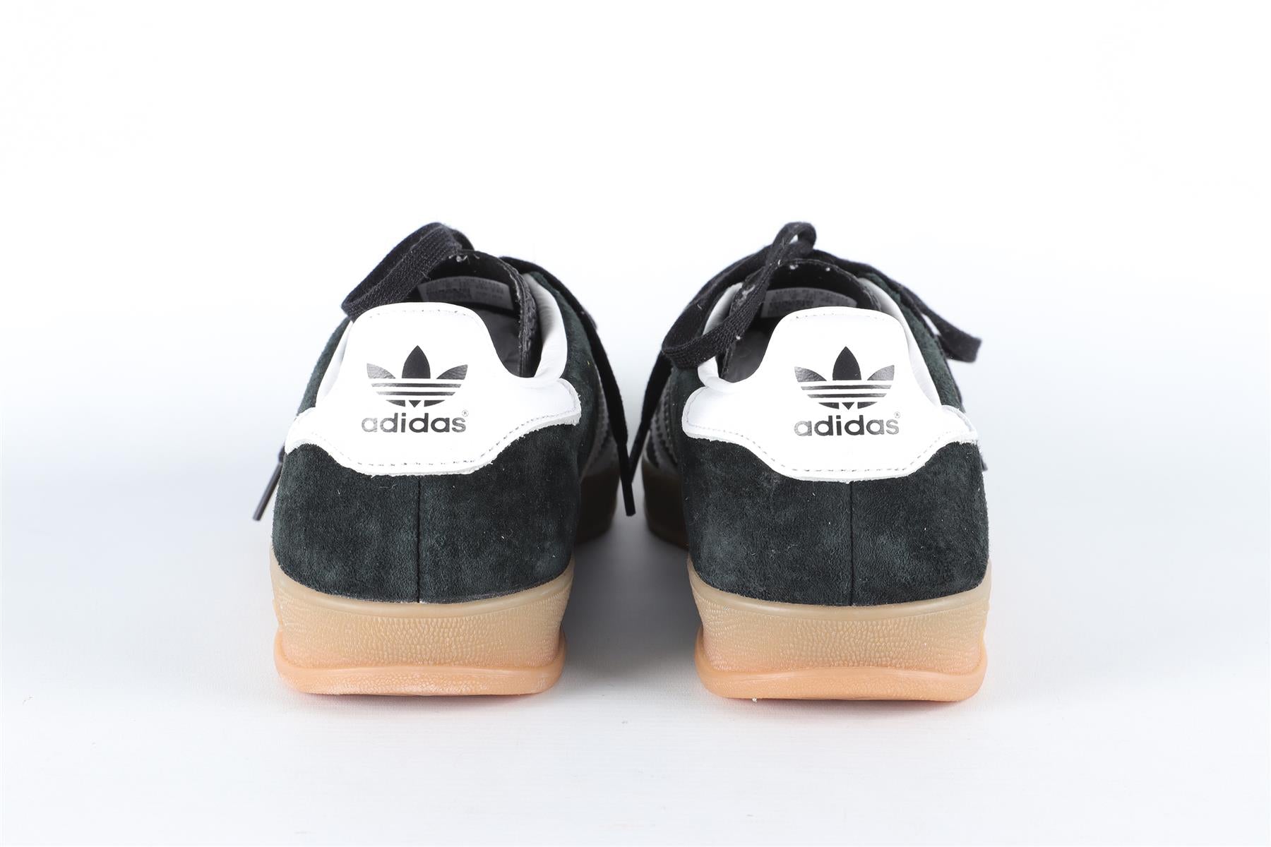 ADIDAS BLACK GAZELLE CORE BLACK WHITE SNEAKERS EU 39 1/3 UK 6 US 6.5
