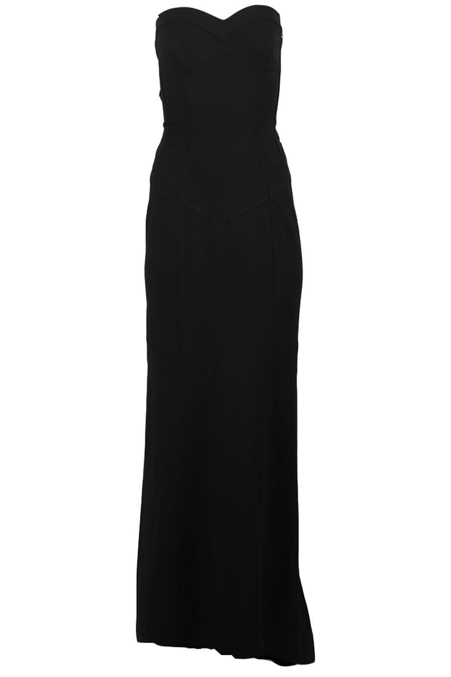 DIANE VON FURSTENBURG BANDEAU MAXI DRESS US 8 UK 12