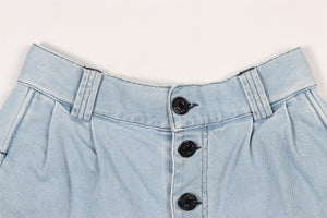 SEE BY CHLOÉ BLUE DENIM SHORTS FR 34 UK 6