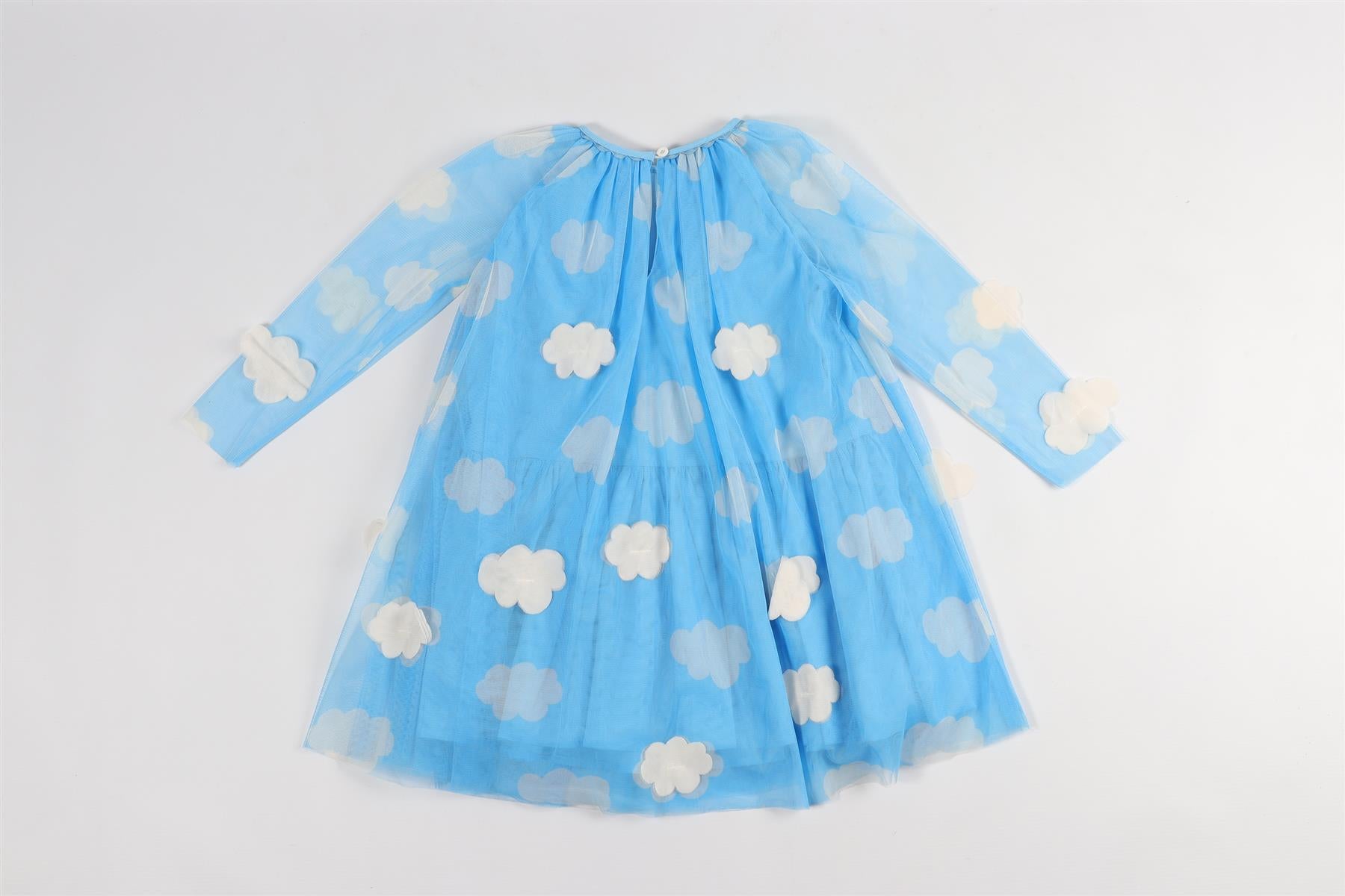 STELLA MCCARTNEY BLUE KIDS GIRLS MESH DRESS 5 YEARS