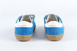 GOLDEN GOOSE DELUXE BRAND BLUE KIDS GIRLS SNEAKERS EU 27 UK 9 US 10
