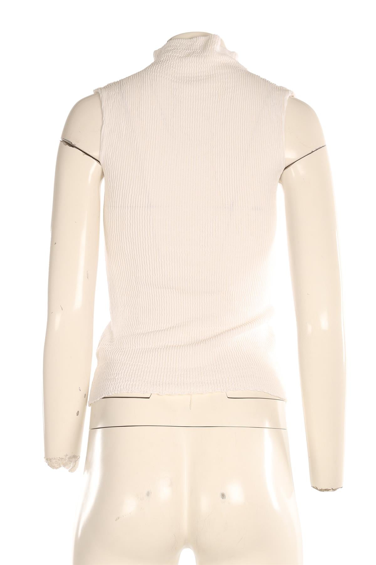 ALEX EAGLE WHITE KNIT TOP LARGE