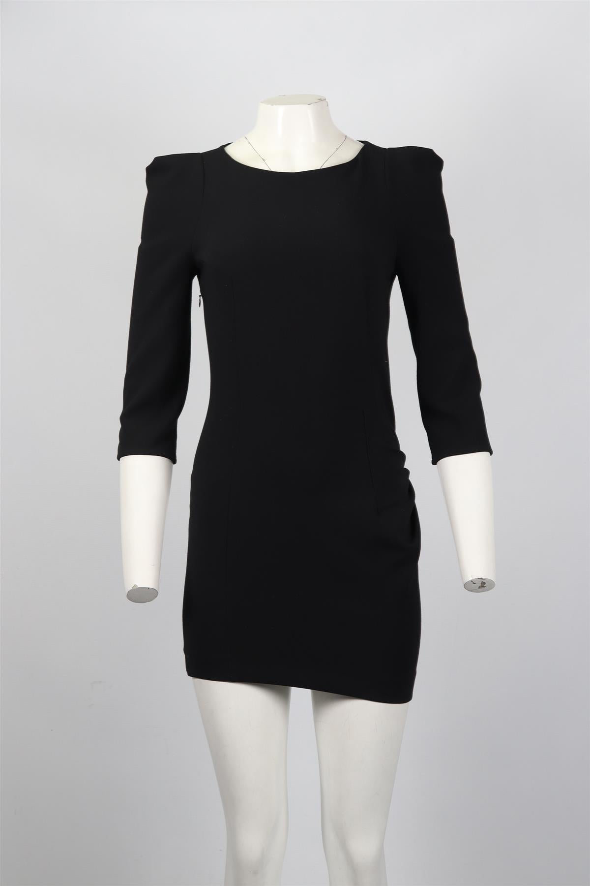 SANDRO WOVEN MINI DRESS UK 8