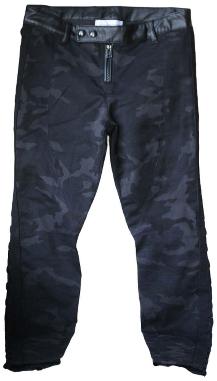 FAITH CONNEXION CAMO LACE UP LEGGINGS FR 36 UK 8